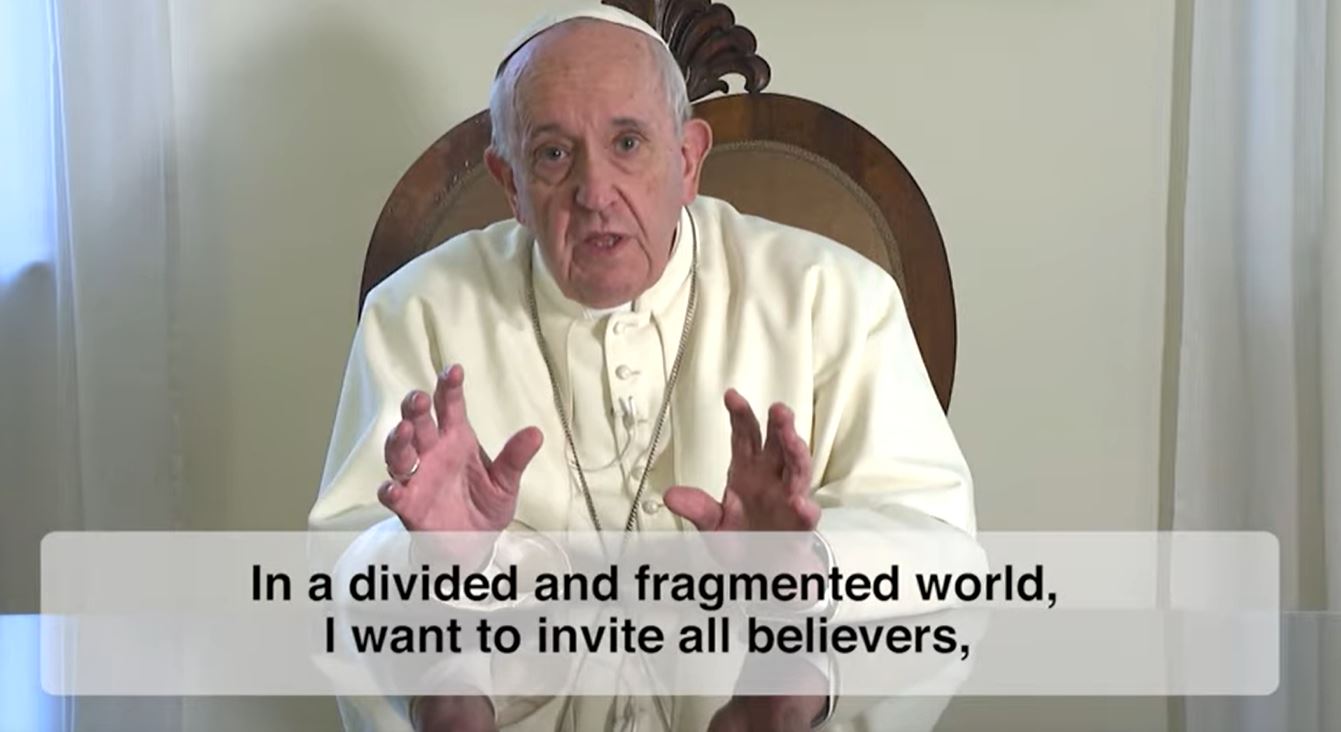 Pope Releases Video to January Prayer Intention HyeTert